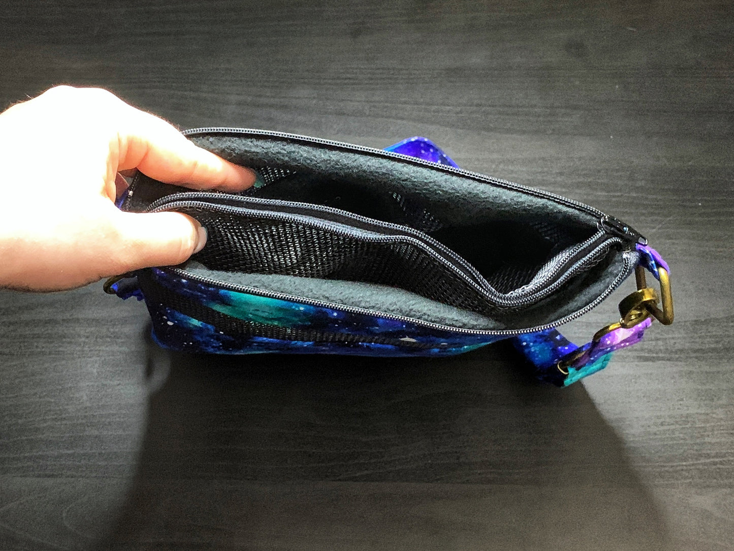 Teal Galaxy Introduction Pouch